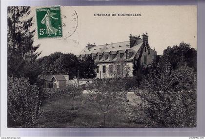 60 - Château de Courcelles - Voyagé - Dos divisé