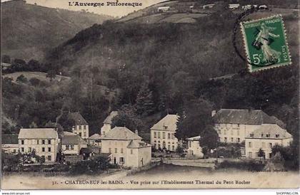 63 - Chateauneuf les bains - Etablissement thermal