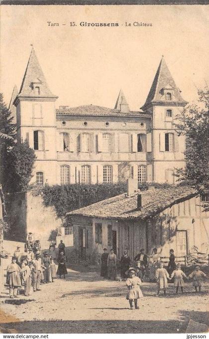 TARN  81  GIROUSSENS   LE CHATEAU