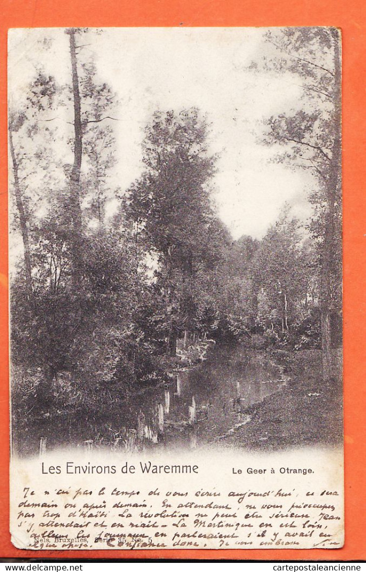 00589 ◉ Lisez Révolution Haïti 1902 ◉ Environs WAREMME Borgworm ◉ GEER à OTRANGE ◉ à de DARAN Gimont ◉ NELS 5 Série 35