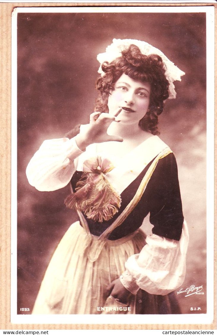 00775 ● ● ENTRAIGUE Jeune fille type 1906 à Alice CATALAN  Montpellier - PAUL BOYER SIP 1293