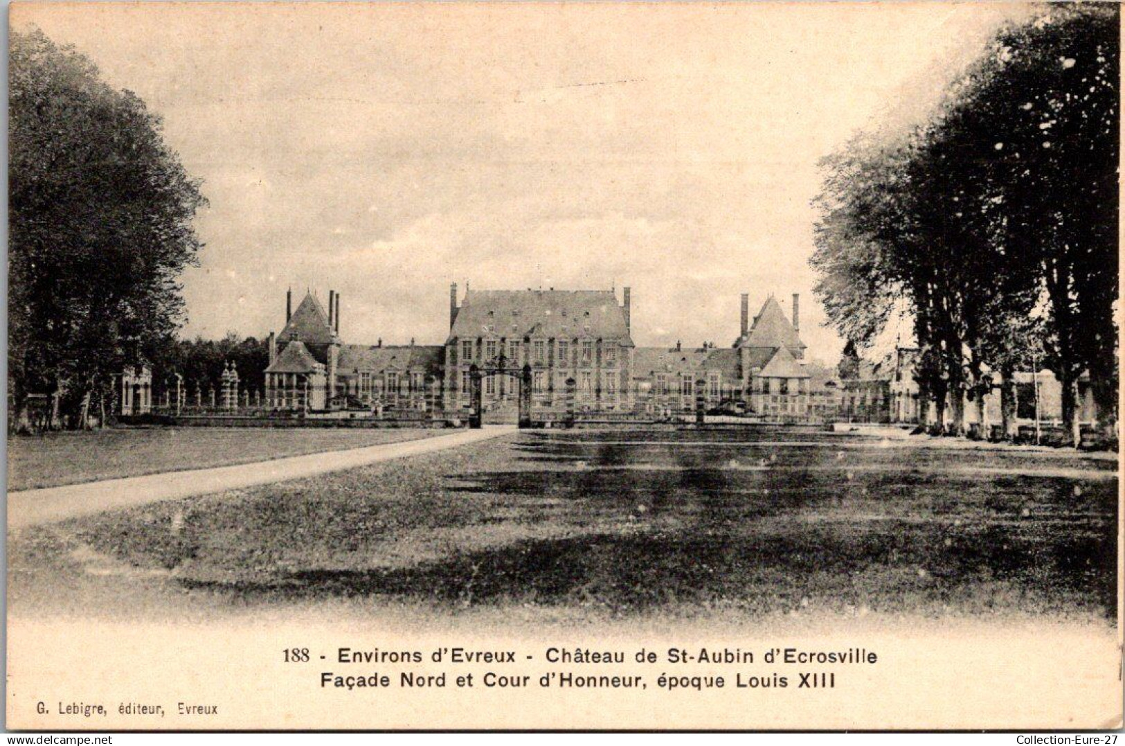 (*01/05/25) 27-CPA SAINT AUBIN D'ECROSVILLE