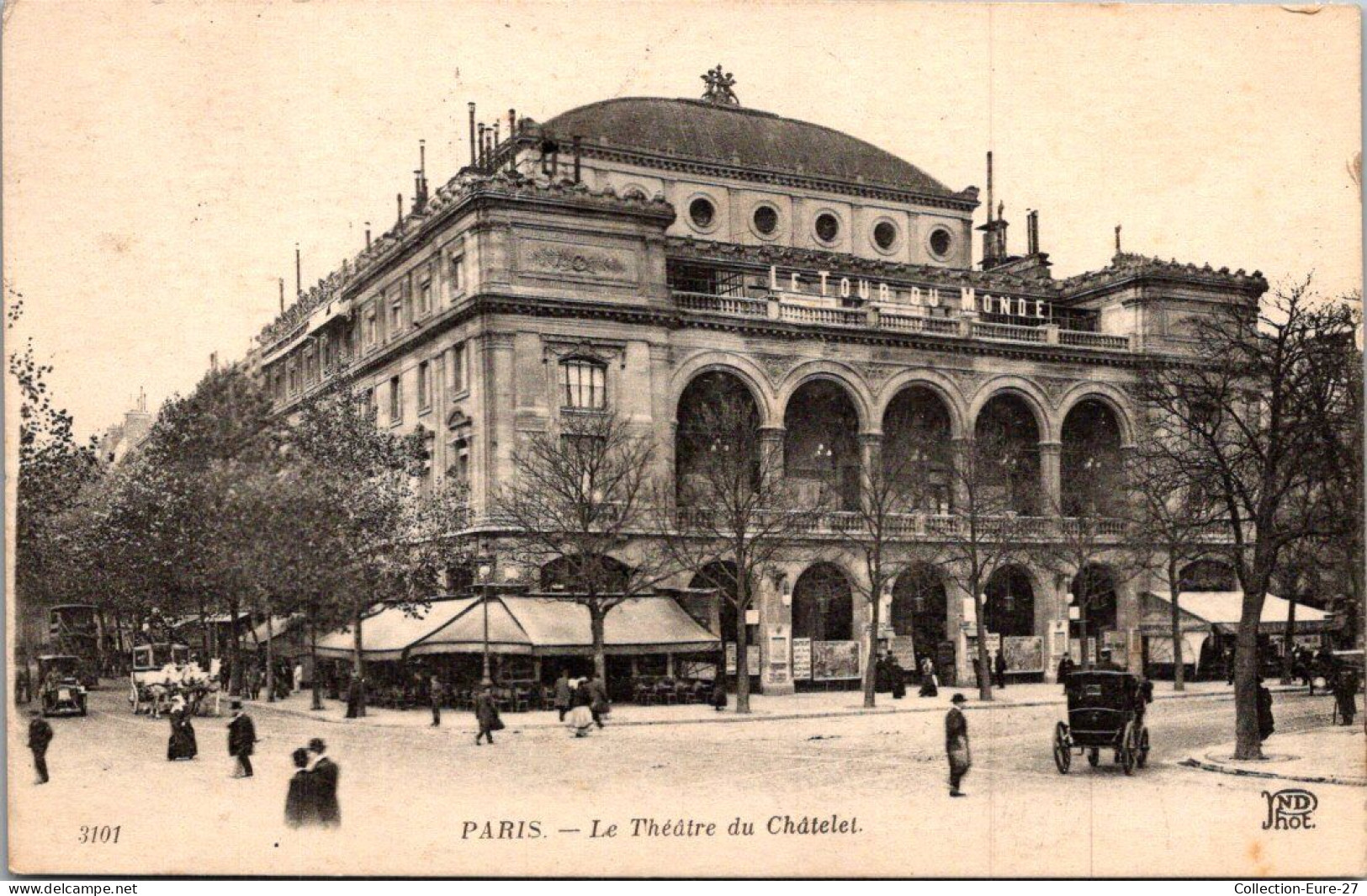 (01/05/26) 75-CPA PARIS - 1er ARRONDISSEMENT - LE THEATRE DU CHATELET