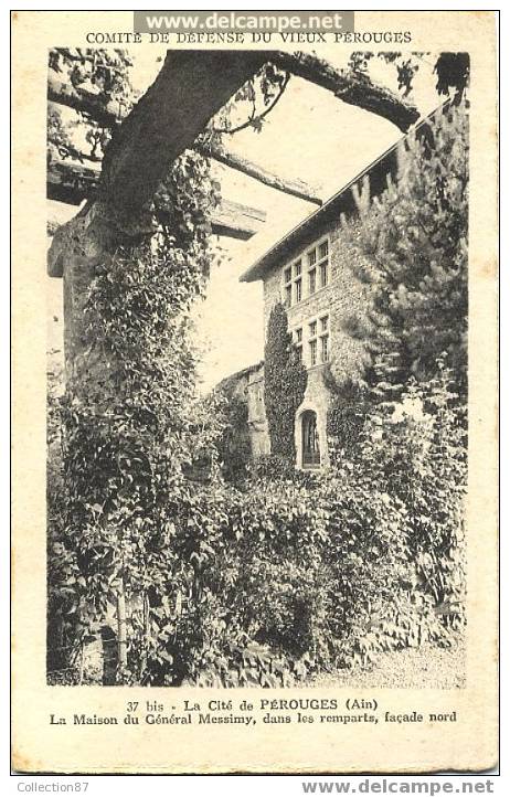 01 - AIN - CITE de PEROUGES - MAISON du GENERAL MESSIMY -