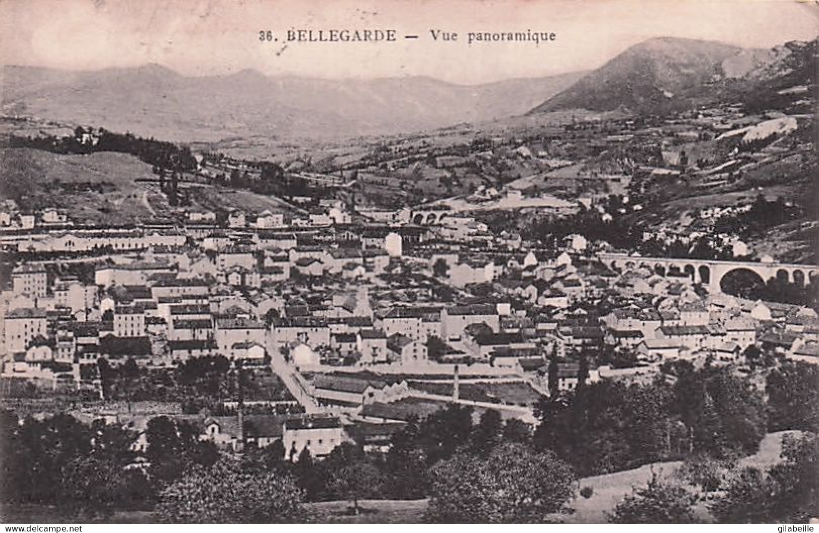 01 - BELLEGARDE sur VALSERINE -   vue panoramique