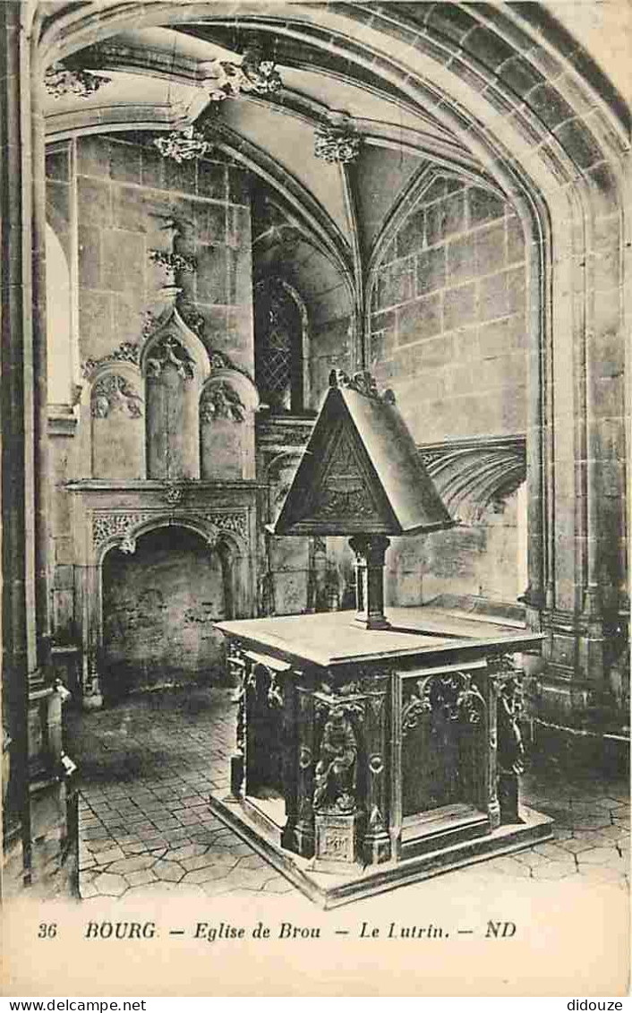 01 - Bourg en Bresse - Eglise de Brou - CPA - Voir Scans Recto-Verso