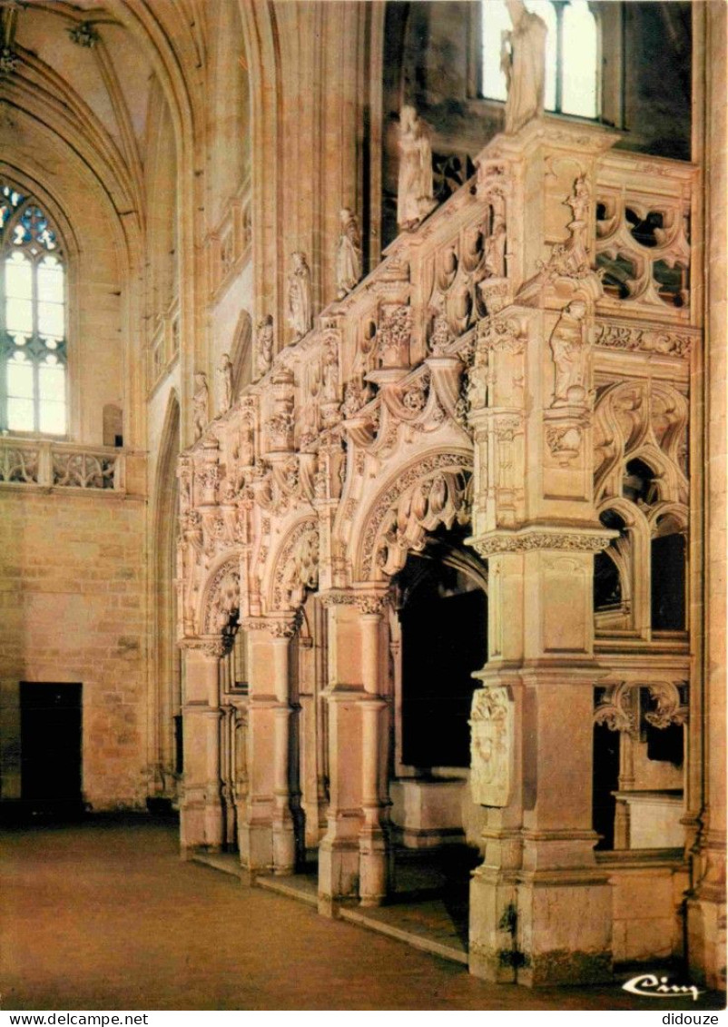 01 - Bourg en Bresse - Eglise de Brou - intérieur de l'Eglise de Brou - Le jubé - CPM - Voir Scans Recto-Verso