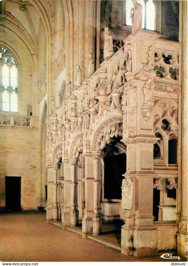 01 - Bourg en Bresse - Eglise de Brou - intérieur de l'Eglise de Brou - Le jubé - CPM - Voir Scans Recto-Verso