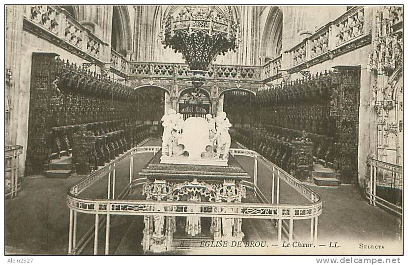 01 - BROU - Eglise - Le Choeur (LL. Selecta n° 8)