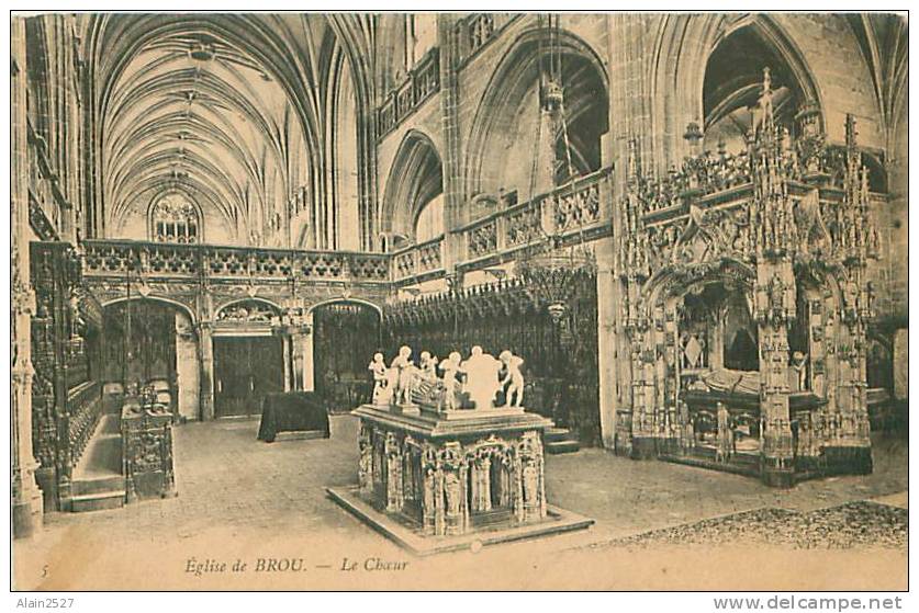 01 - Eglise de BROU - Le Choeur