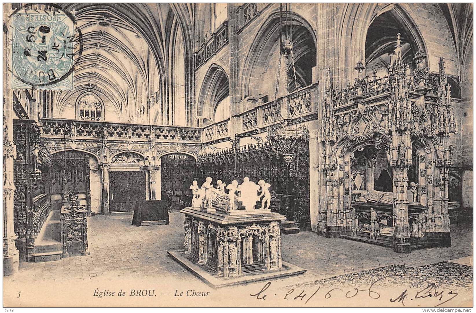 01 - Eglise de BROU - Le choeur