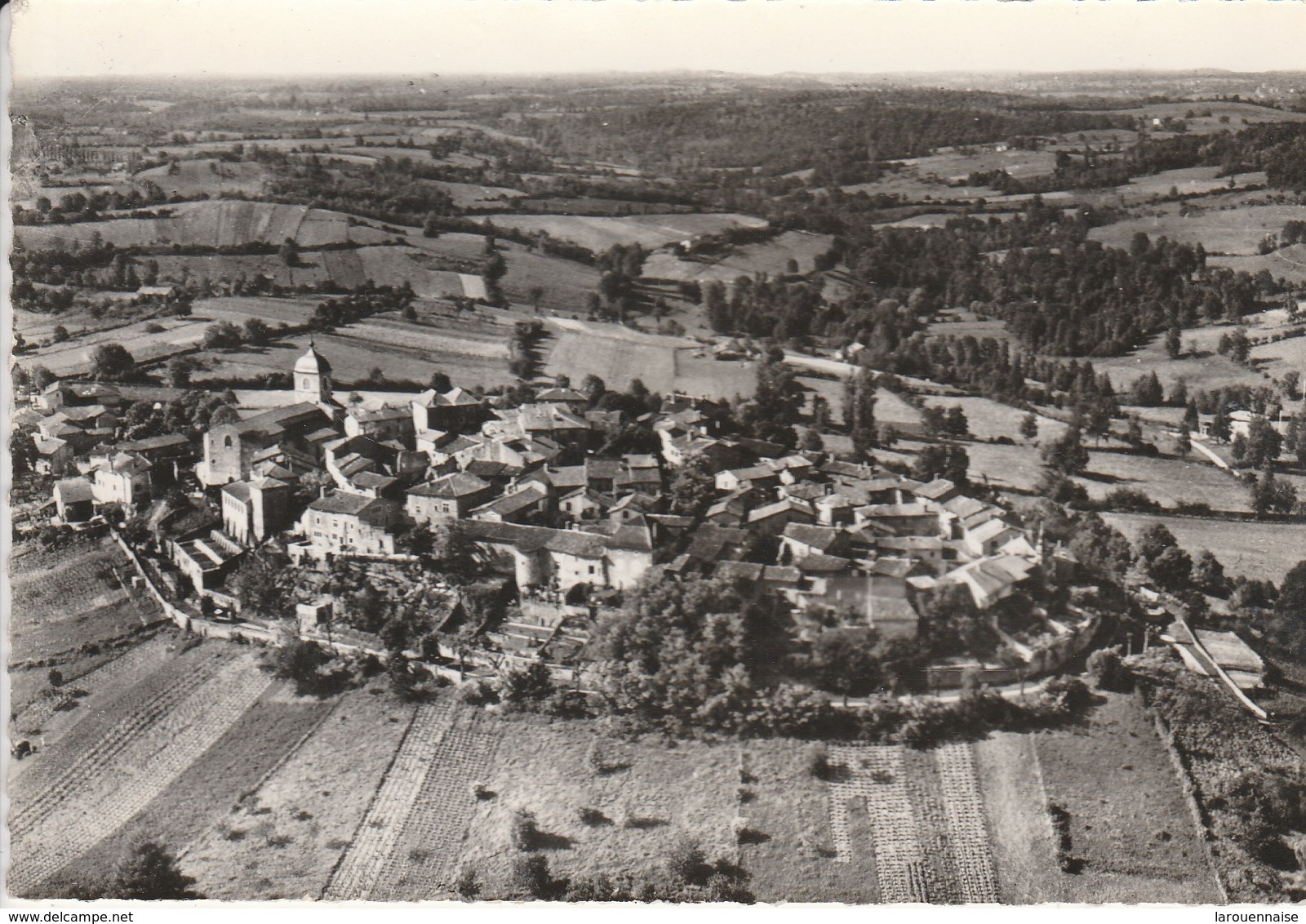 01 - PEROUGES - Cité de Pérouges - Vue générale aérienne