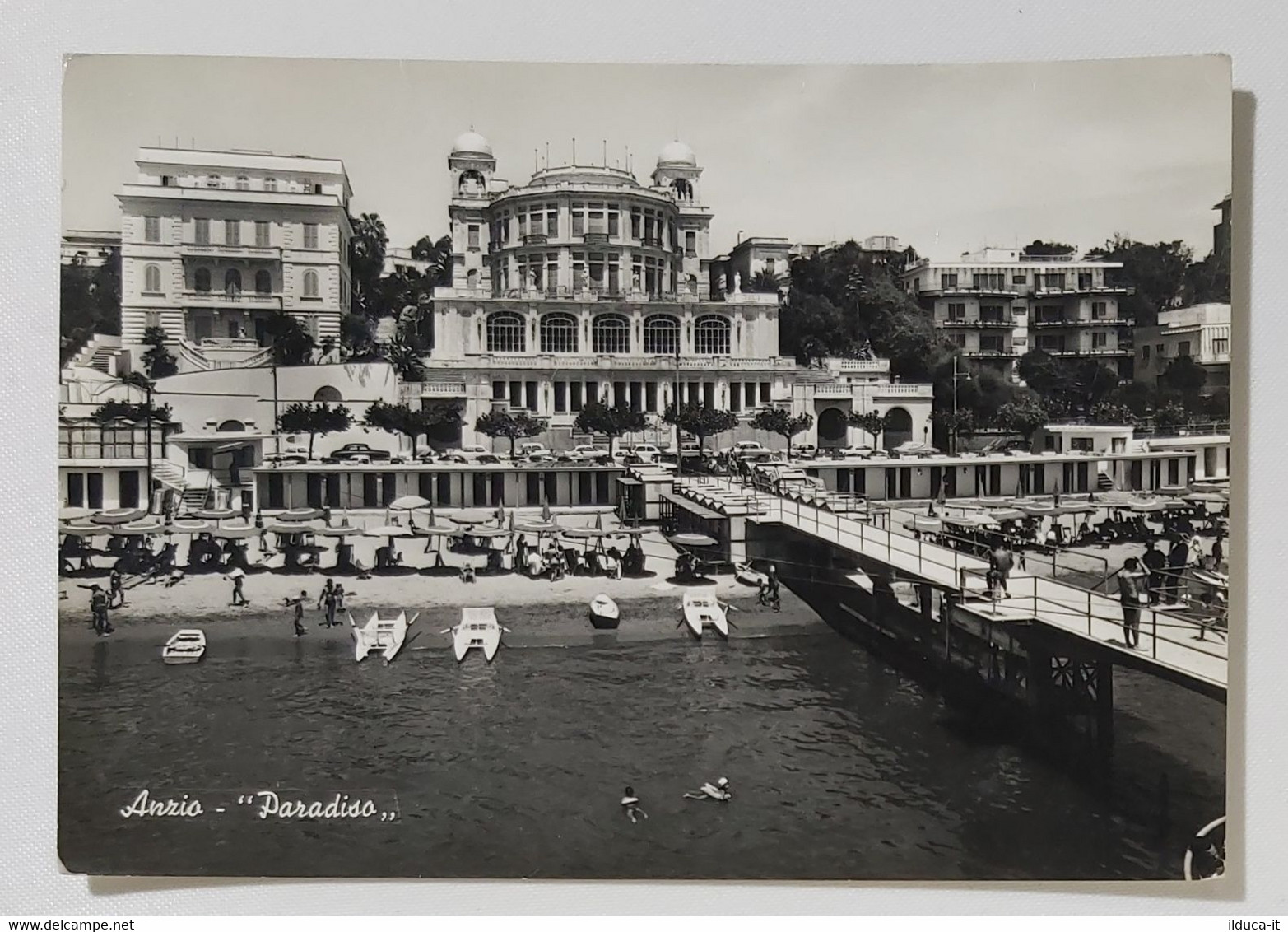 01050 Cartolina - Roma - Anzio Roma - Paradiso - 1962