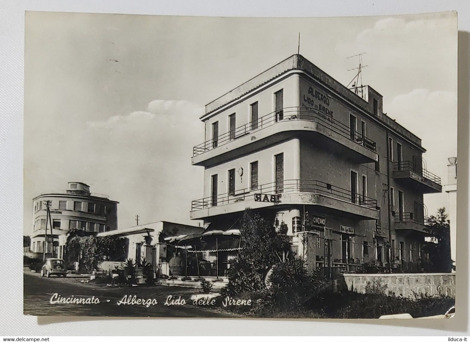 01121 Cartolina - Roma - Cincinnato - Albergo delle sirene - 1957