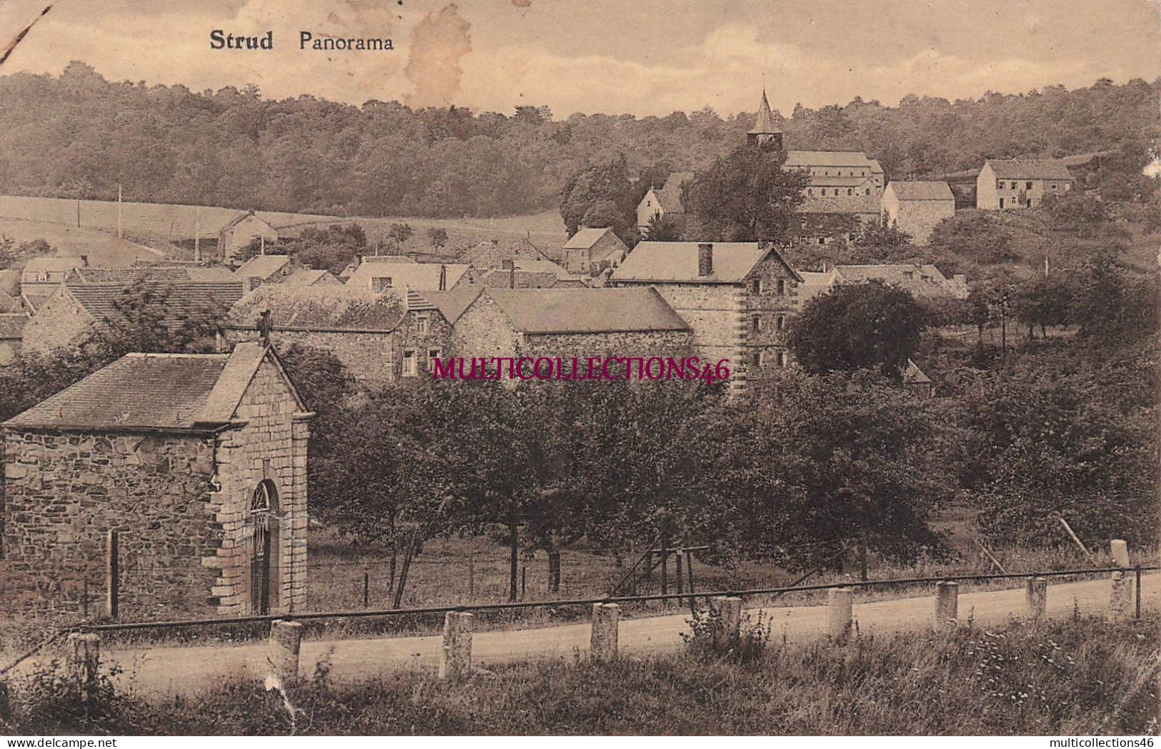 011225C - BELGIQUE BELGIUM - GESVES STRUD panorama - Tordeur