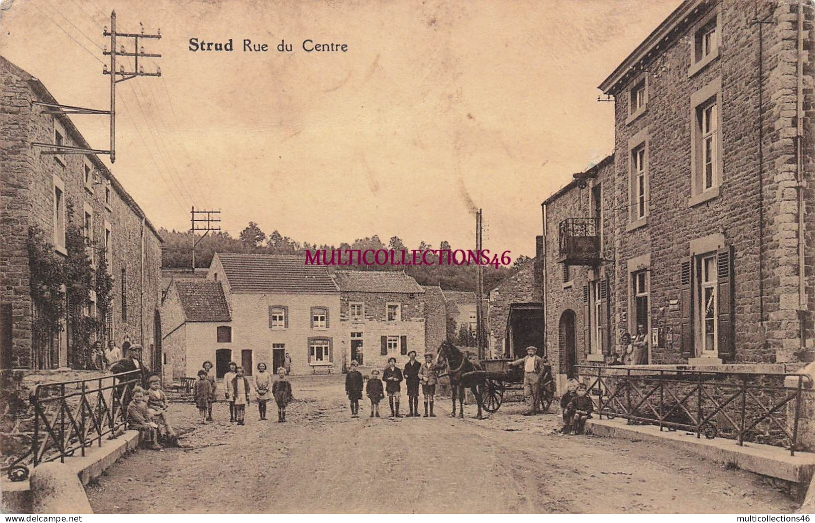 011225C - BELGIQUE BELGIUM - GESVES STRUD rue du centre - Tordeur
