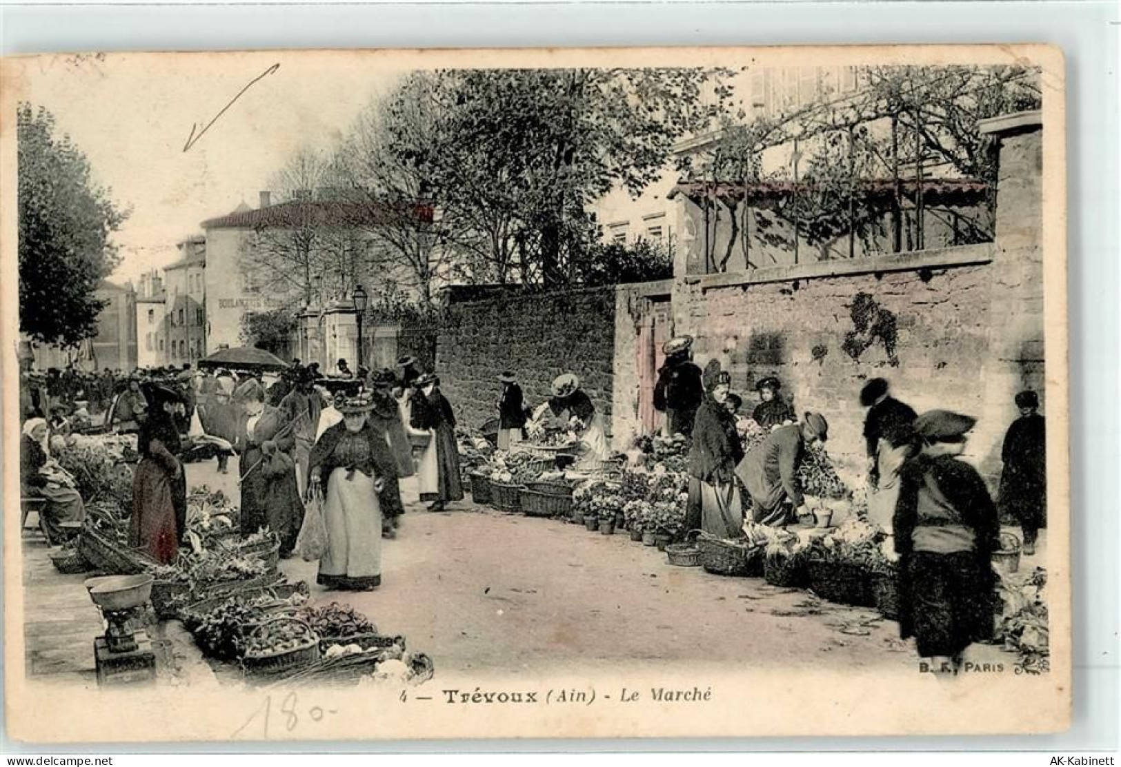 01600 Trevoux 1908 - Marktszene - 51891059