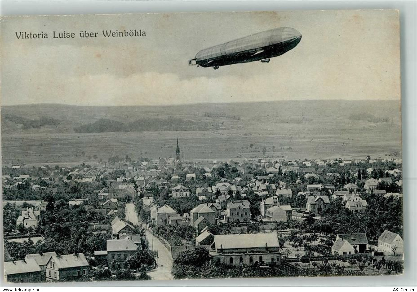 01689 O8256 Weinböhla - Zeppelin Luftschiff Viktoria Luise - 13612416