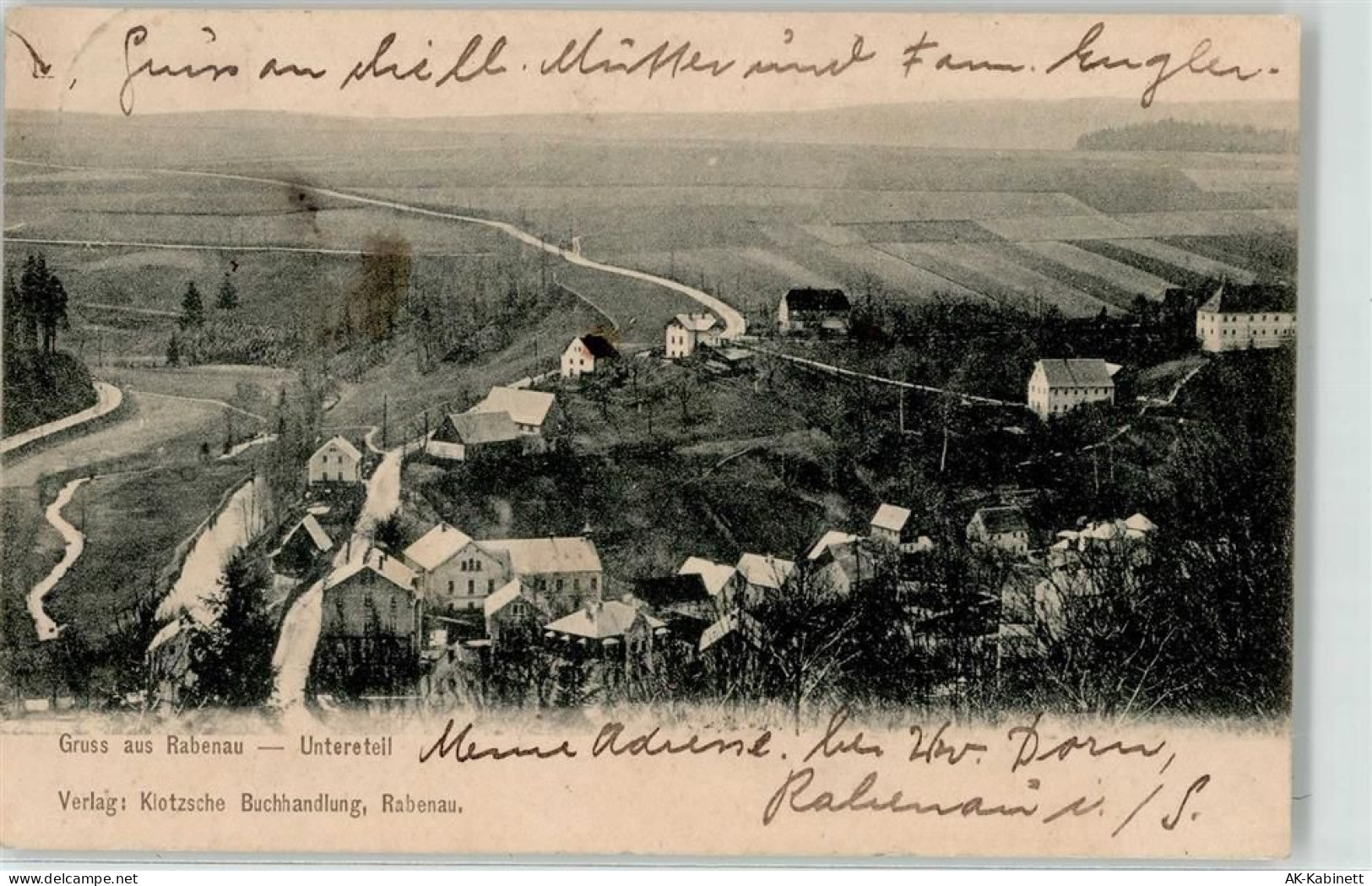 01734 O8222 Rabenau , Sachs - Unterer Teil - 52093786
