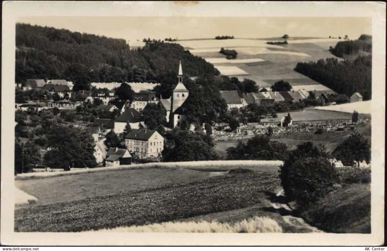 01768 O8243 Bärenstein um 1955 - Bärenstein, Ansicht,G. Dick AKU1 - 20012929