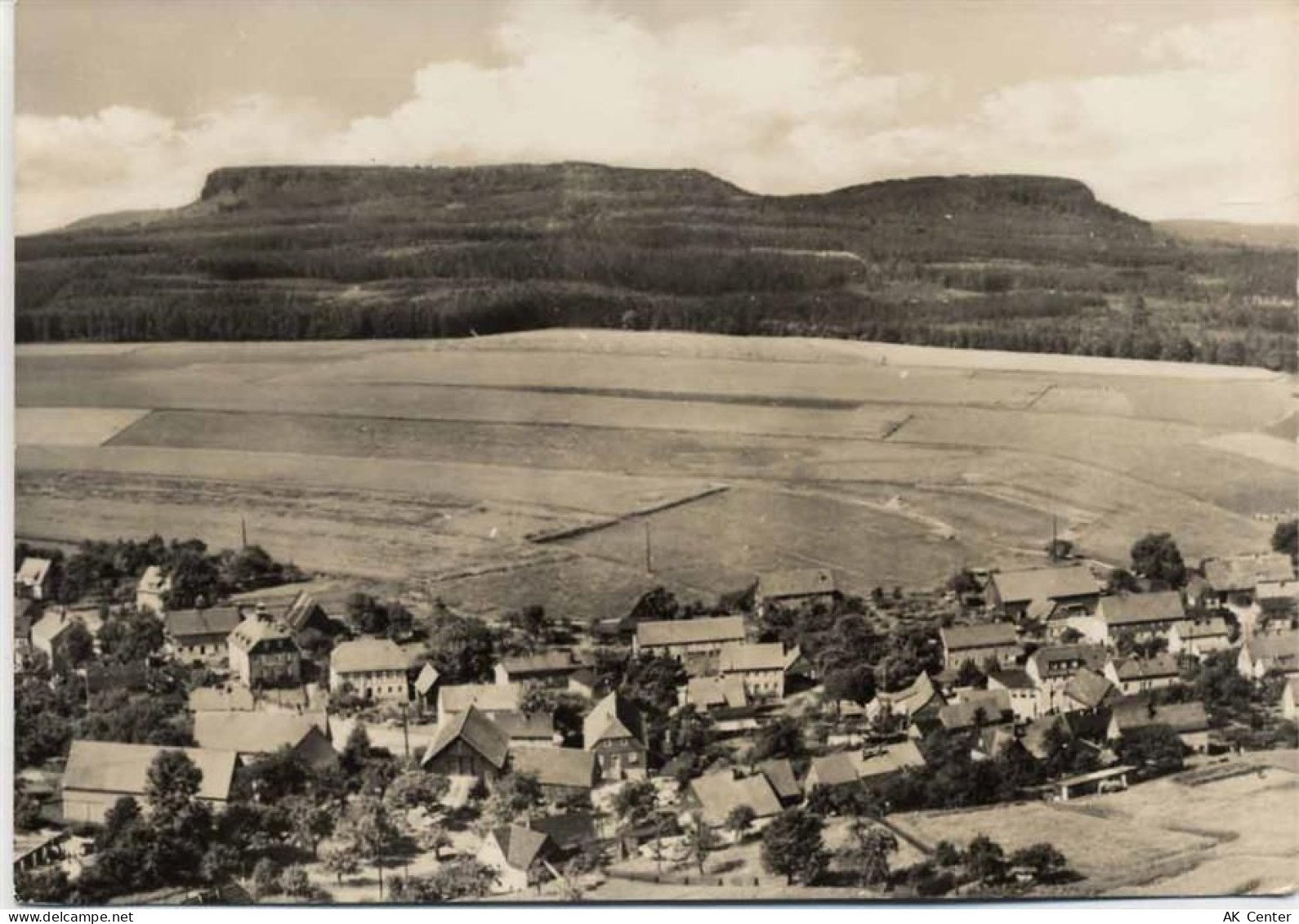 01814 O8321 Schöna um 1970 - Schöna, Blick von der Kaiserkrone,VEB Bild ... - 20006384