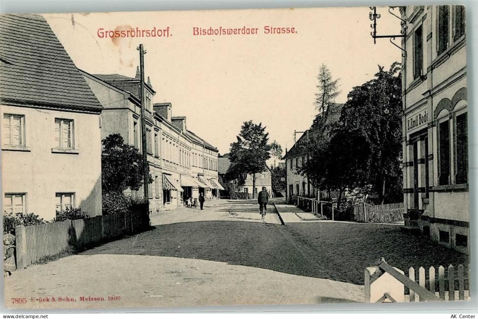 01900 O8501 Großröhrsdorf , OL - Bischofswerdaer Straße - 13236886