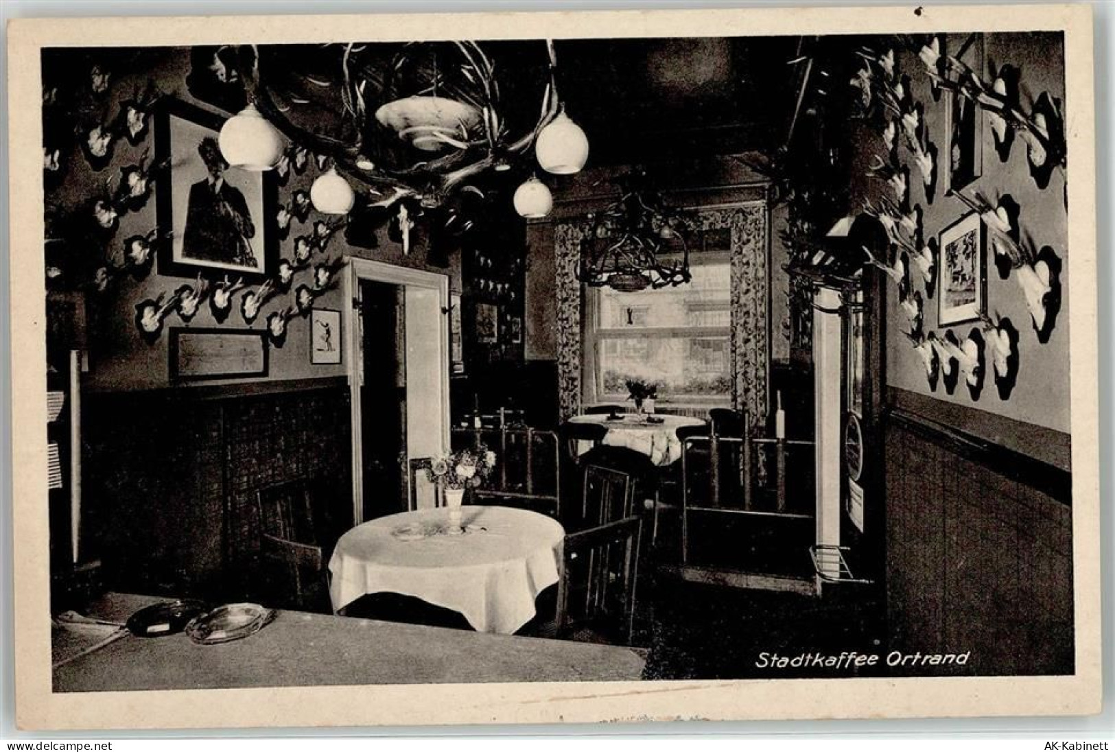 01990 O7813 Ortrand - Cafe Innenansicht E.Franke - 52095843