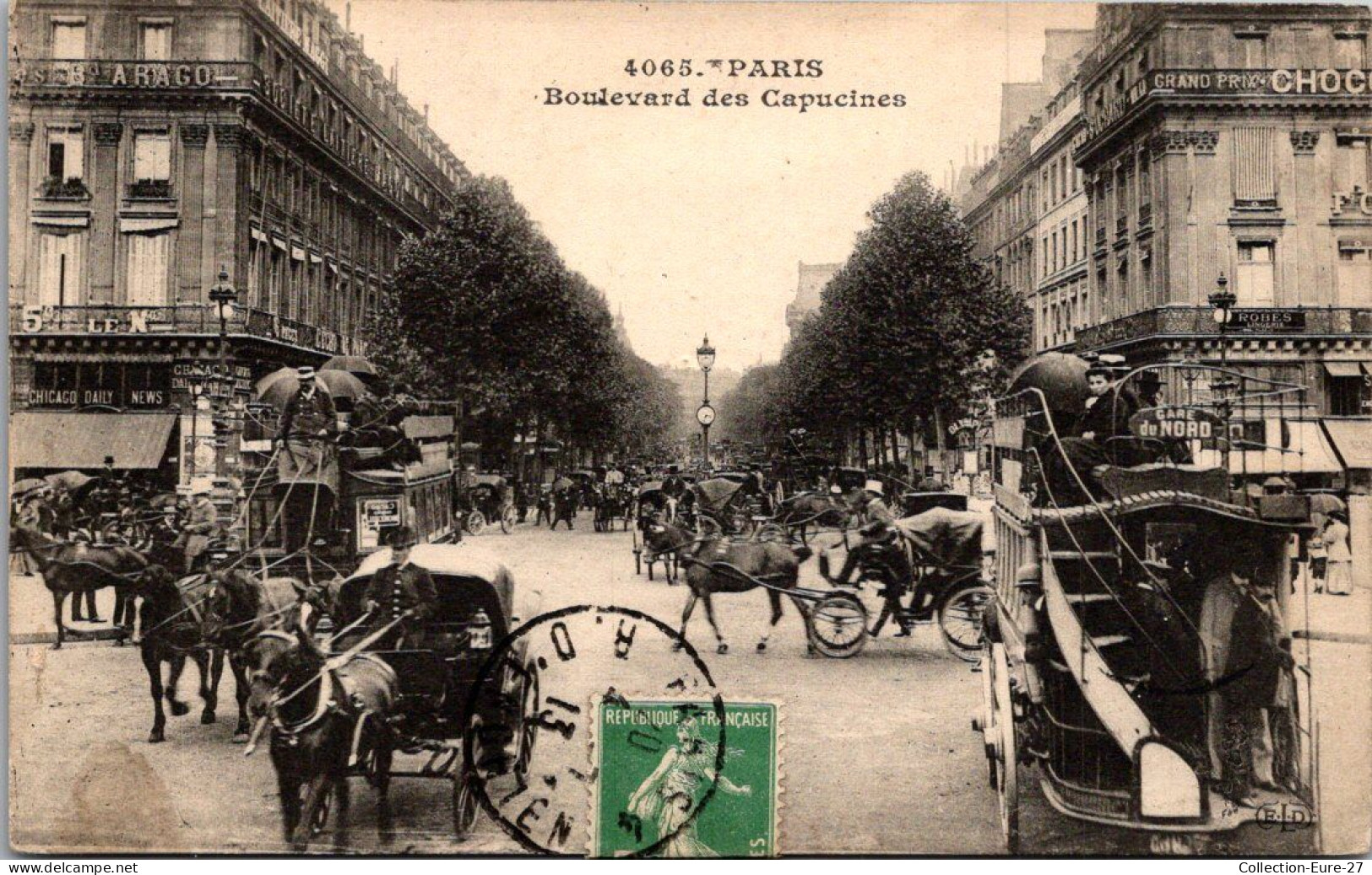 (02/05/26) 75-CPA PARIS - 2-9ème ARRONDISSEMENT - BOULEVARD DES CAPUCINES