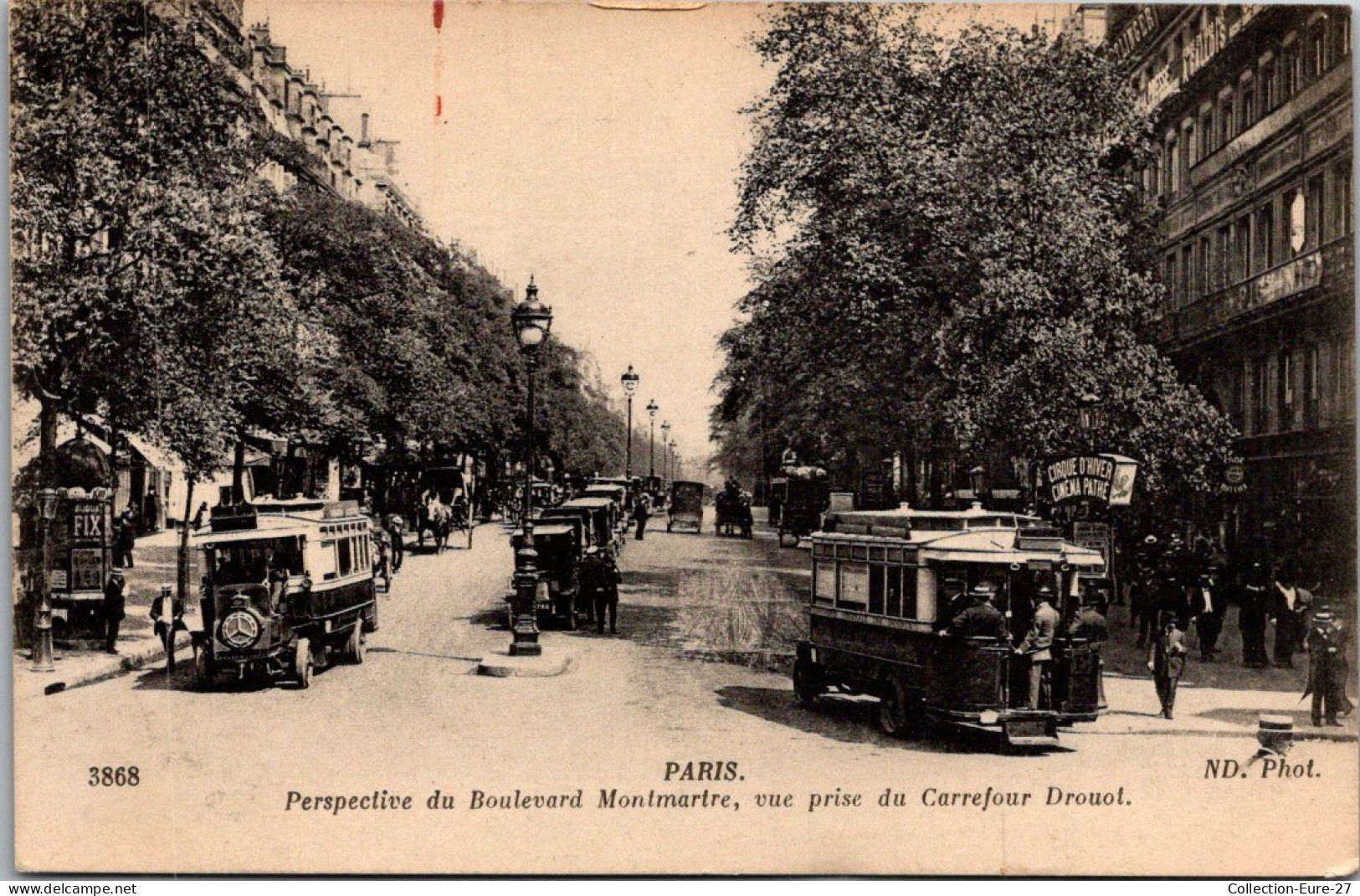 (02/05/26) 75-CPA PARIS - 2ème ARRONDISSEMENT - CARREFOUR DROUOT