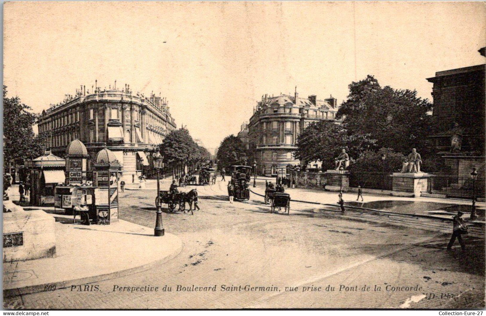 (02/05/26) 75-CPA PARIS - 5ème ARRONDISSEMENT - BOULEVARD SAINT-GERMAIN