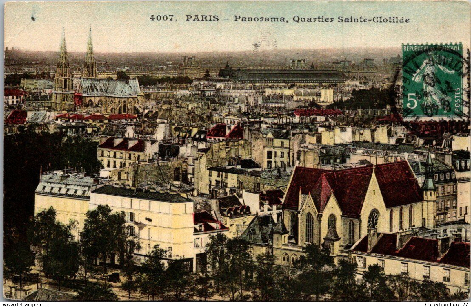 (02/05/26) 75-CPA PARIS - 5ème ARRONDISSEMENT - QUARTIER SAINTE-CLOTILDE