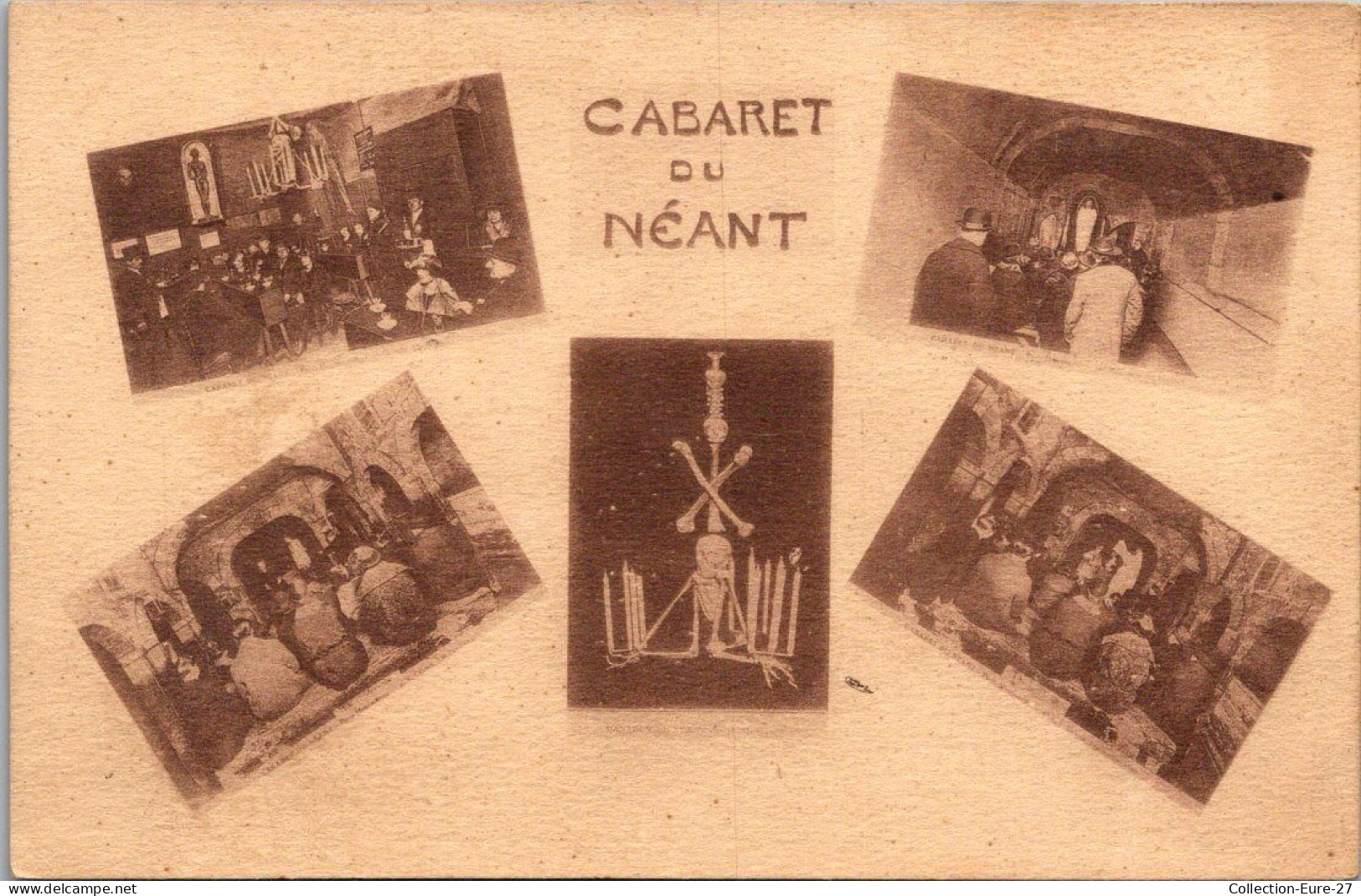 (02/10/25) 75-CPA PARIS - 18ème ARRONDISSEMENT - MONTMARTRE - CABARET DU NEANT