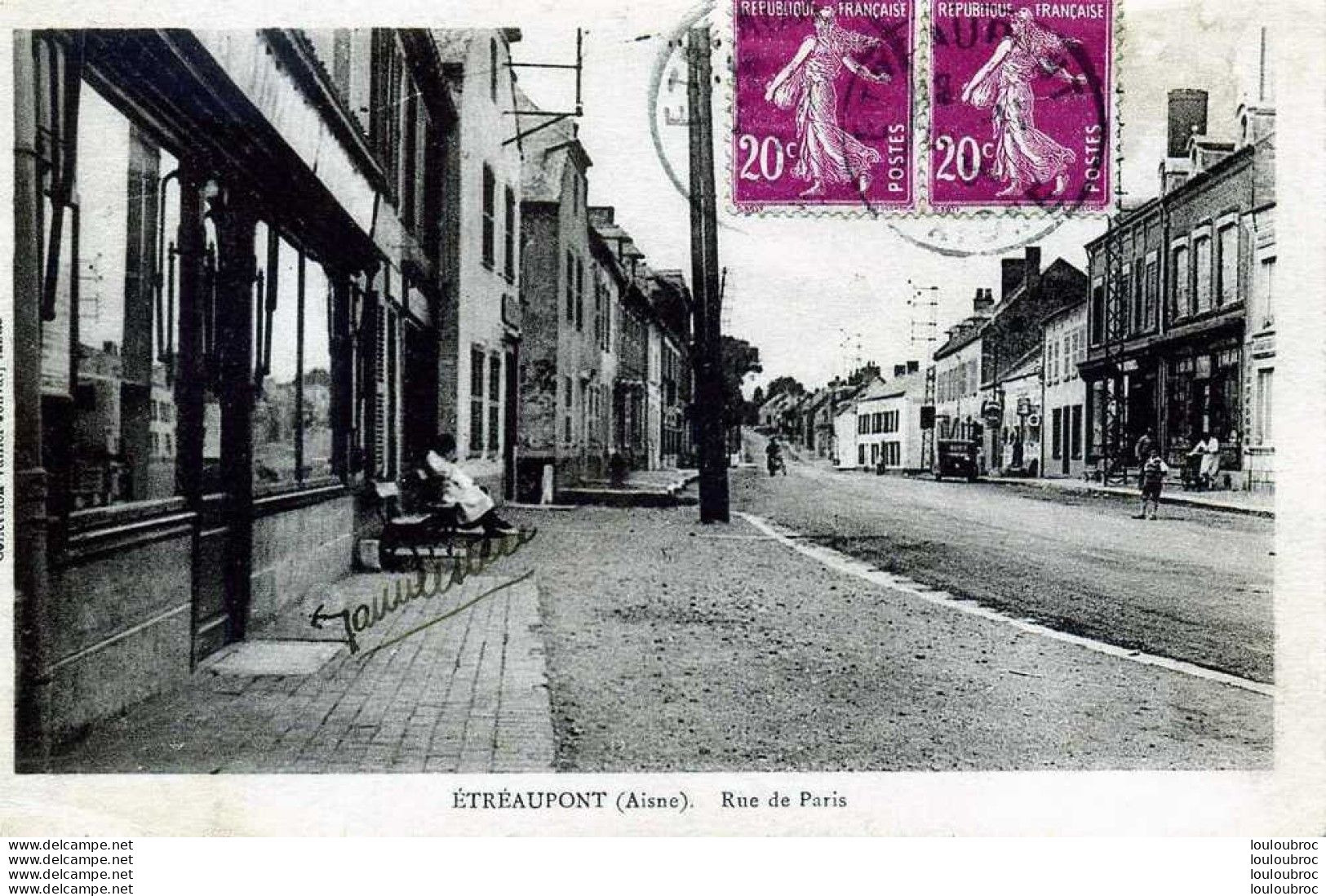 02 ETREAUPONT  RUE DE PARIS
