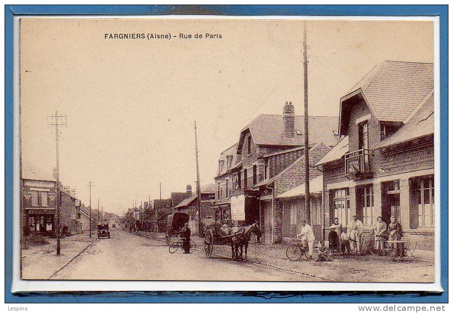 02 - FARGNIERS --  Rue de Paris