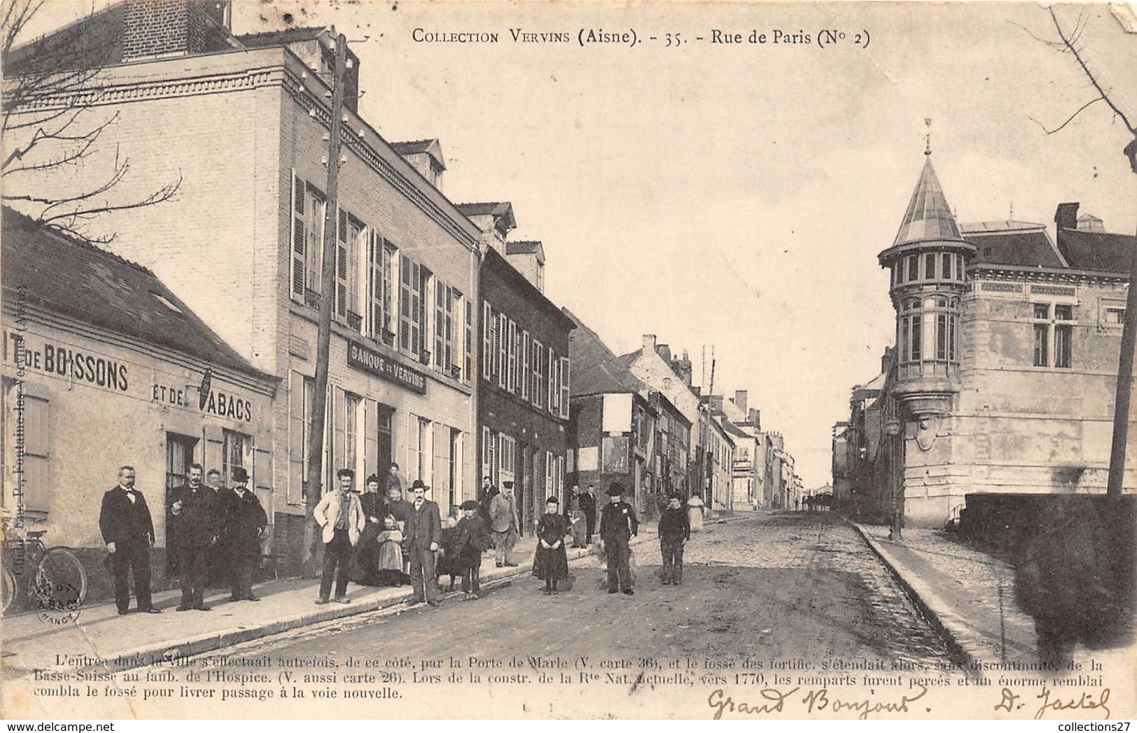 02-VERVINS- RUE DE PARIS