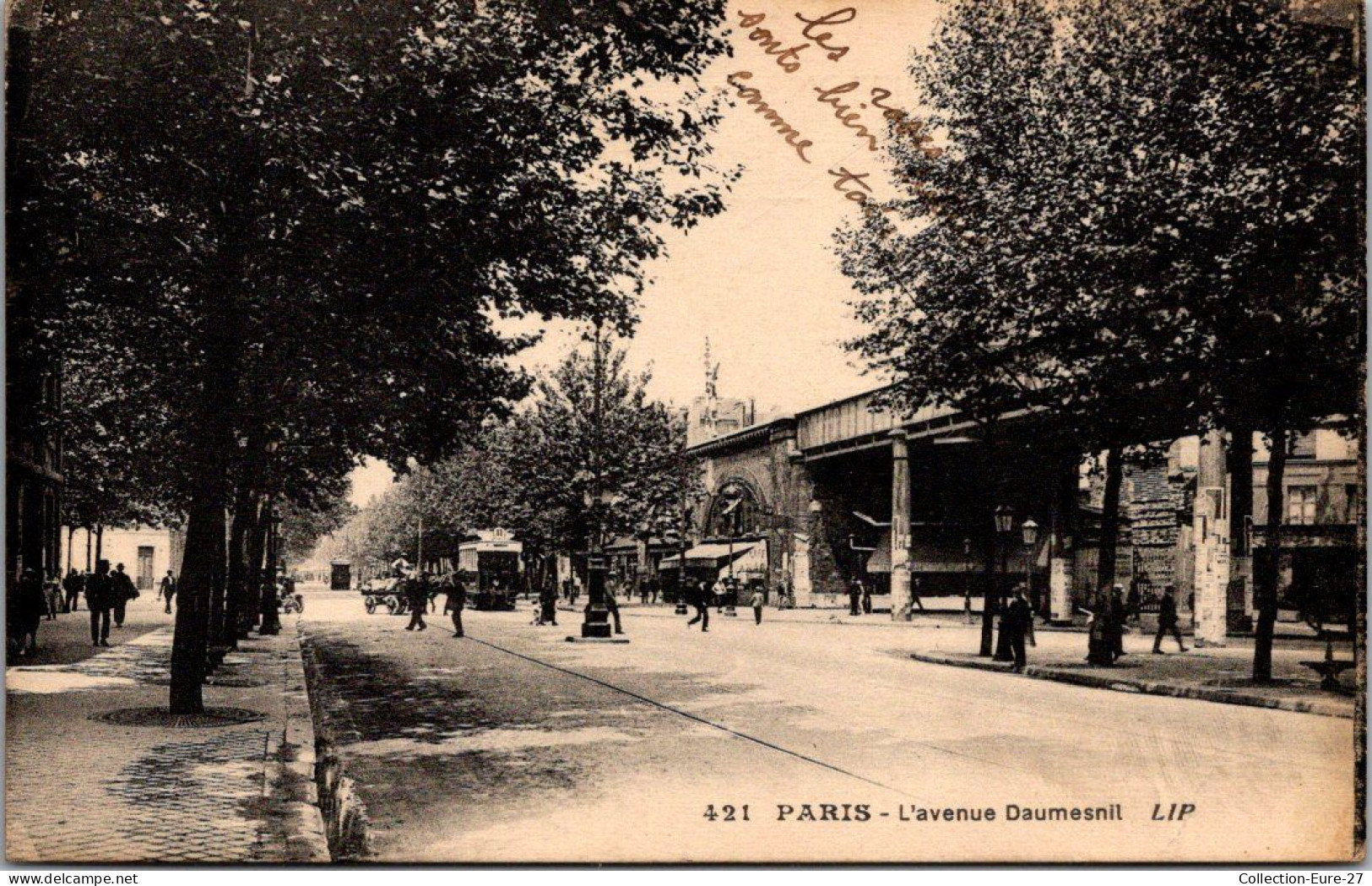 (03/09/25) 75-CPA PARIS - 12ème ARRONDISSEMENT - L'AVENUE DAUMESNIL