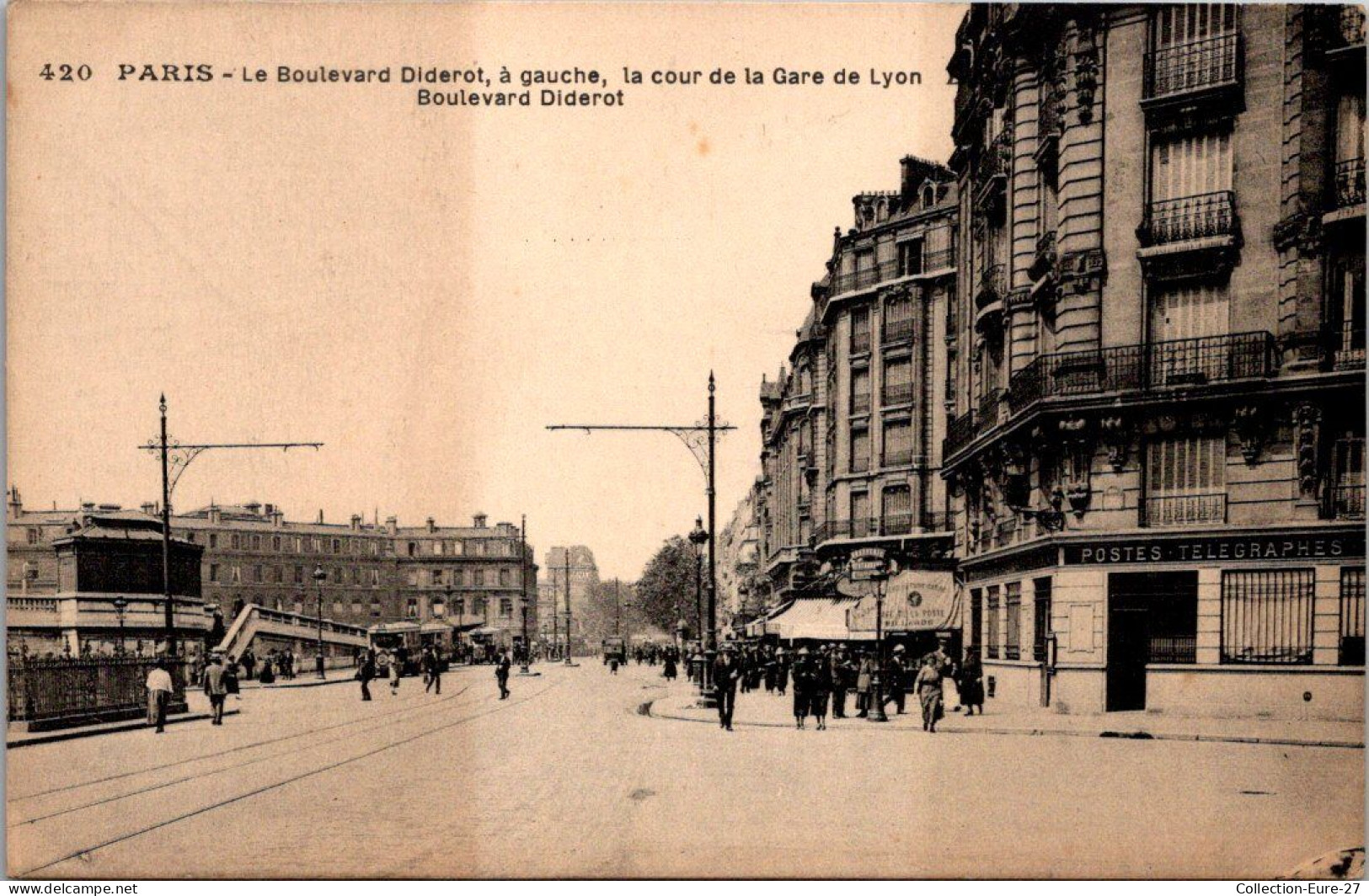 (03/09/25) 75-CPA PARIS - 12ème ARRONDISSEMENT - LE BOULEVARD DIDEROT