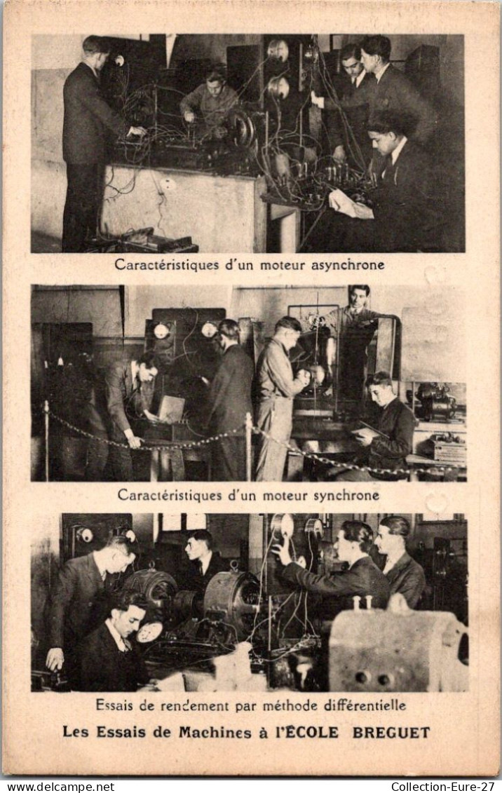 (03/09/25) 75-CPA PARIS - 15ème ARRONDISSEMENT - ECOLE BREGUET