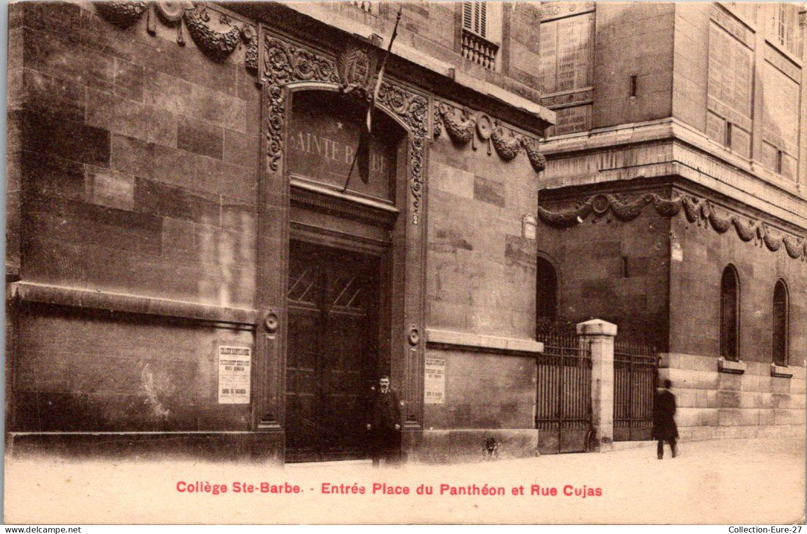 (03/09/25) 75-CPA PARIS - 5ème ARRONDISSEMENT - COLLEGE SAINTE-BARBE