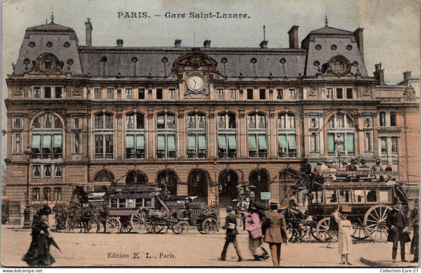 (03/09/25) 75-CPA PARIS - 8ème ARRONDISSEMENT - GARE SAINT-LAZARE