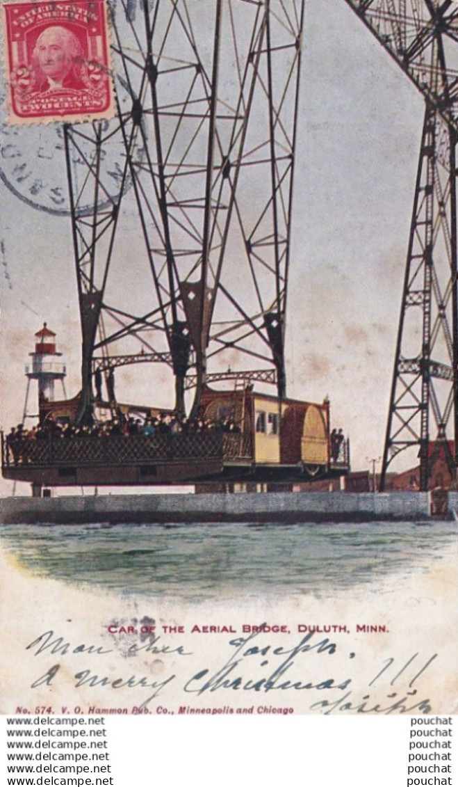 03- CAR OF THE AERIAL BRIDGE , DULUTH