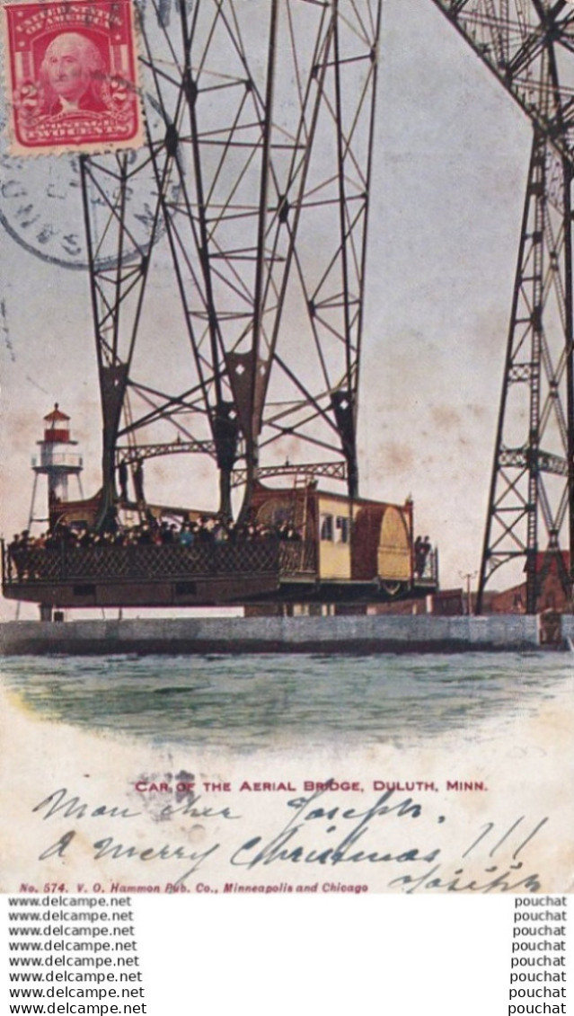 03- CAR OF THE AERIAL BRIDGE , DULUTH