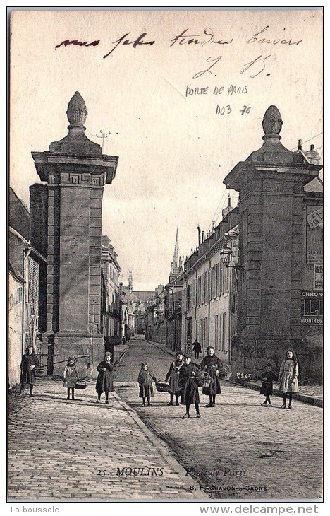 03 MOULINS - porte de paris