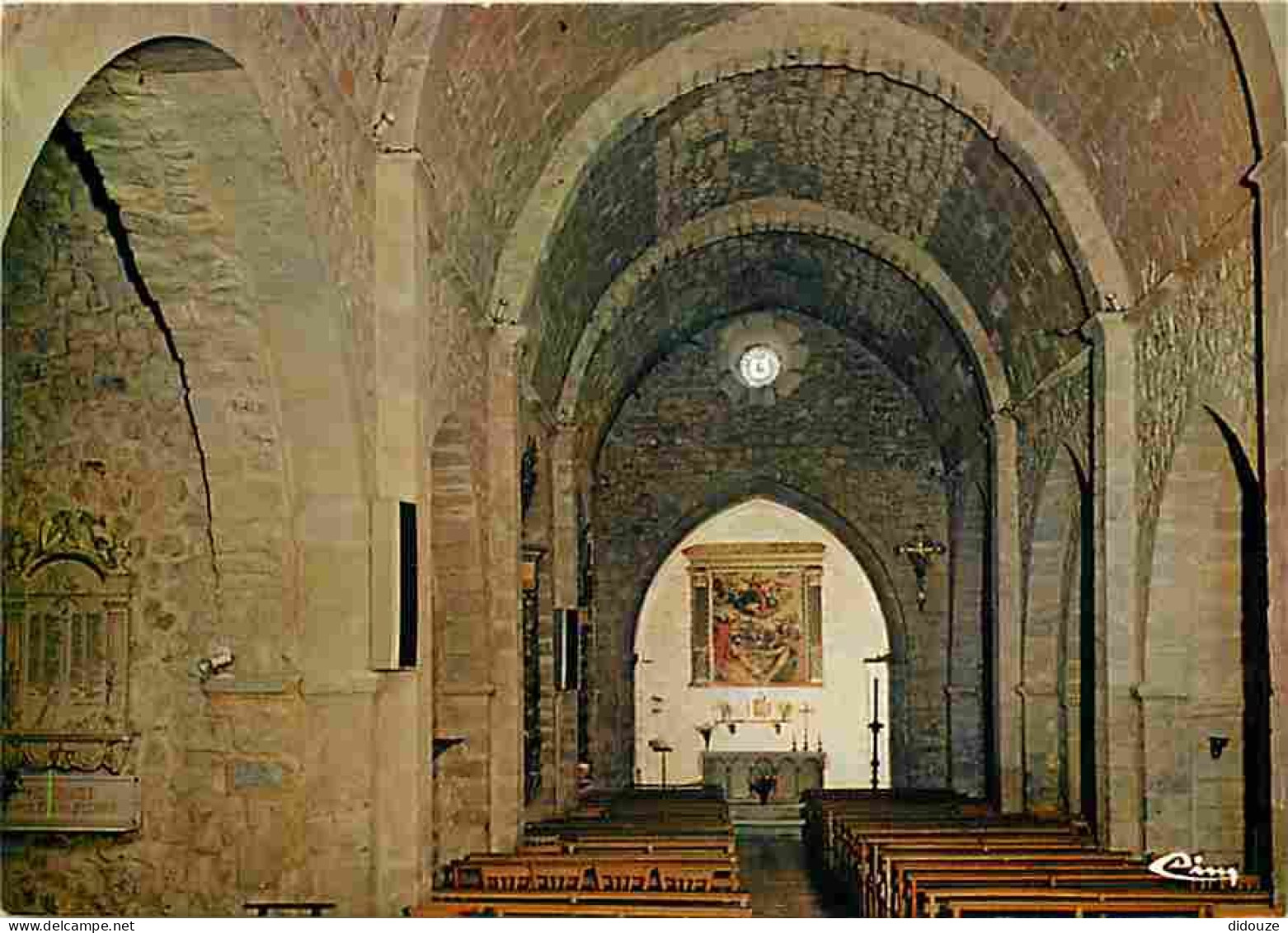 04 - Gréoux les Bains - Intérieur de l'église - CPM - Voir Scans Recto-Verso