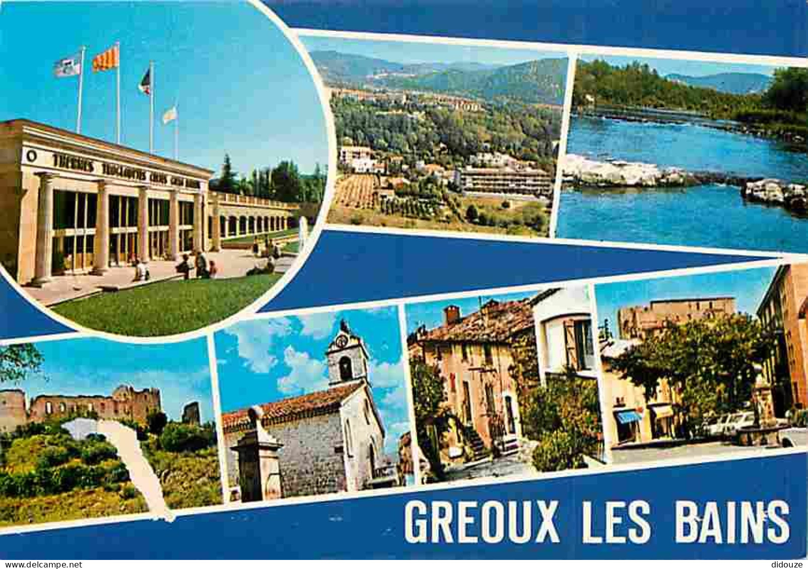 04 - Gréoux les Bains - Multivues - CPM - Voir Scans Recto-Verso