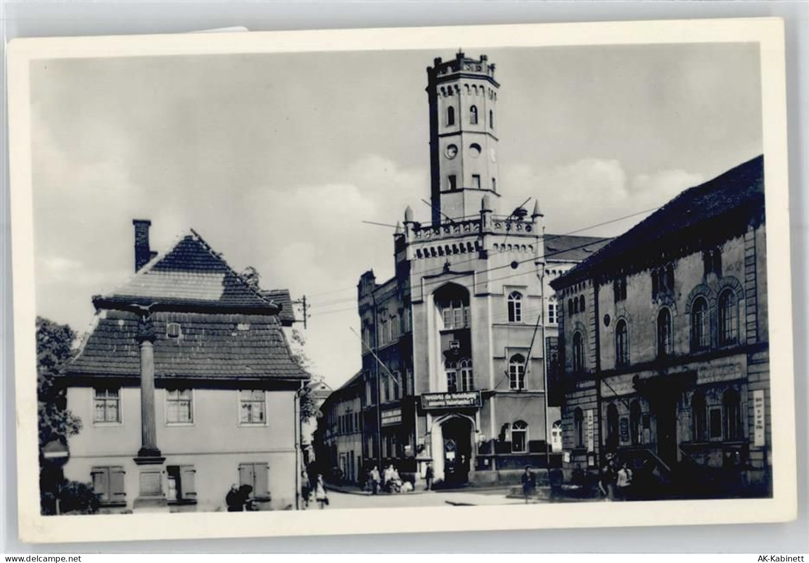 04610 O7404 Meuselwitz , Thür - Rathaus, Sparkasse - 51100183