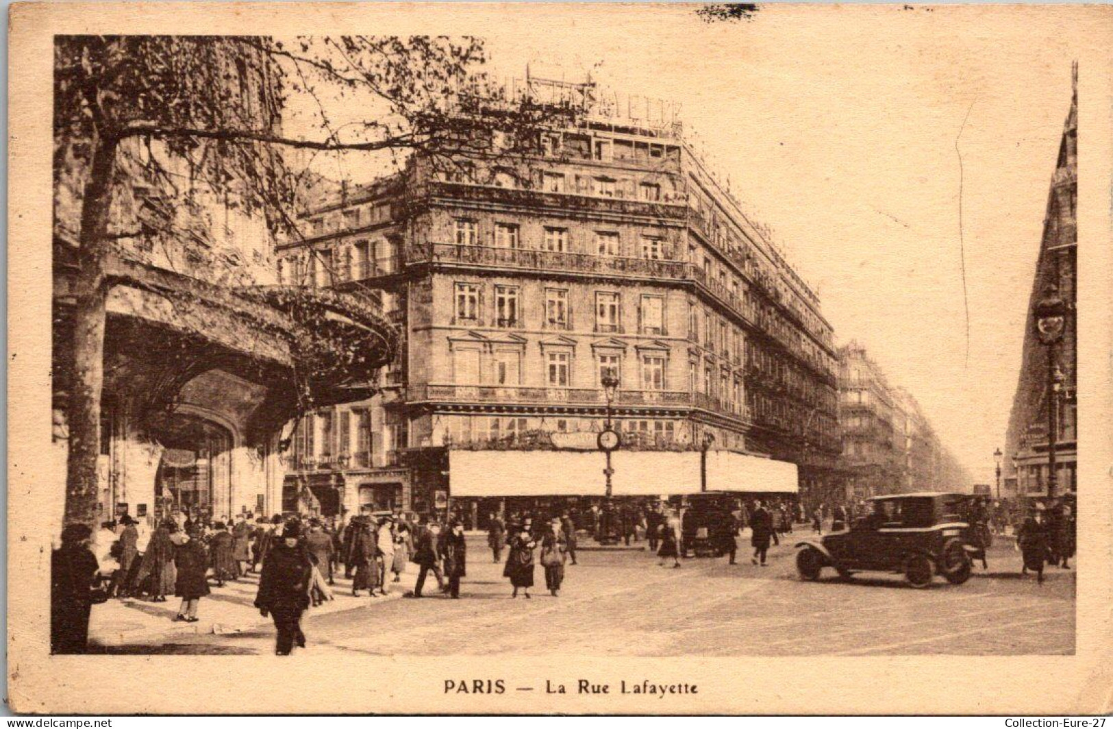 (05/09/25) 75-CPA PARIS - 9-10ème ARRONDISSEMENT - LA RUE LA FAYETTE