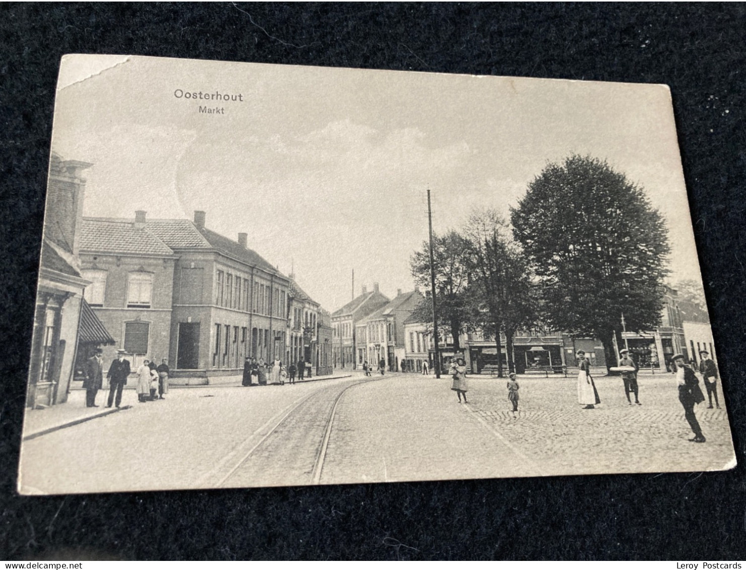 #0523 Oosterhout Markt 1915 mobilisatie