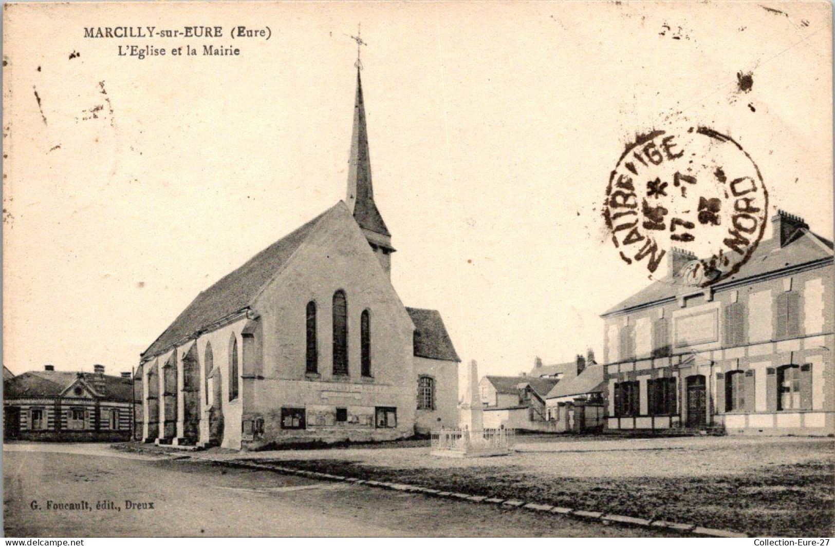 (06/08/25) 27-CPA MARCILLY SUR EURE