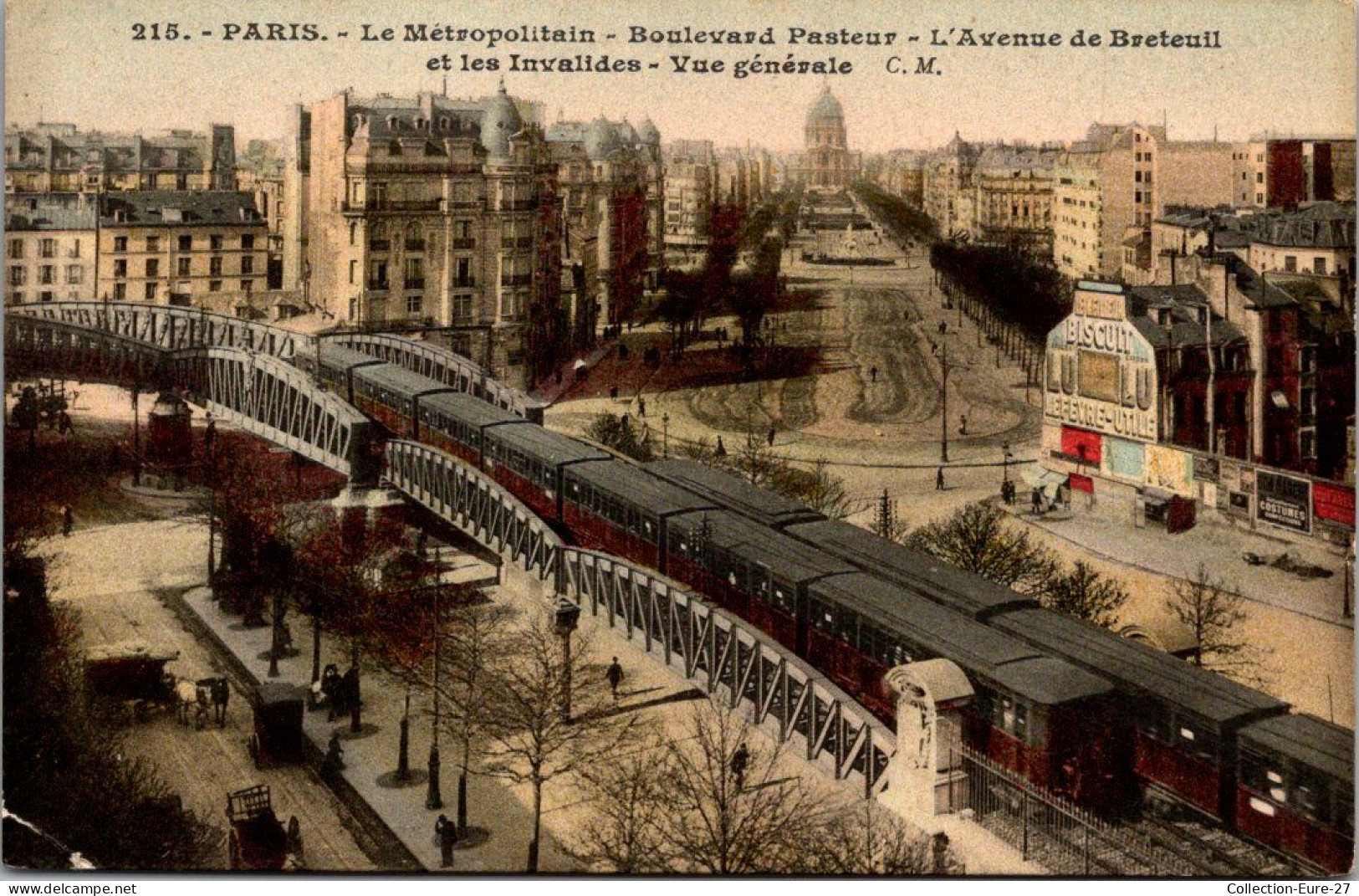 (06/09/25) 75-CPA PARIS - 7ème ARRONDISSEMENT - LE METROPOLITAIN